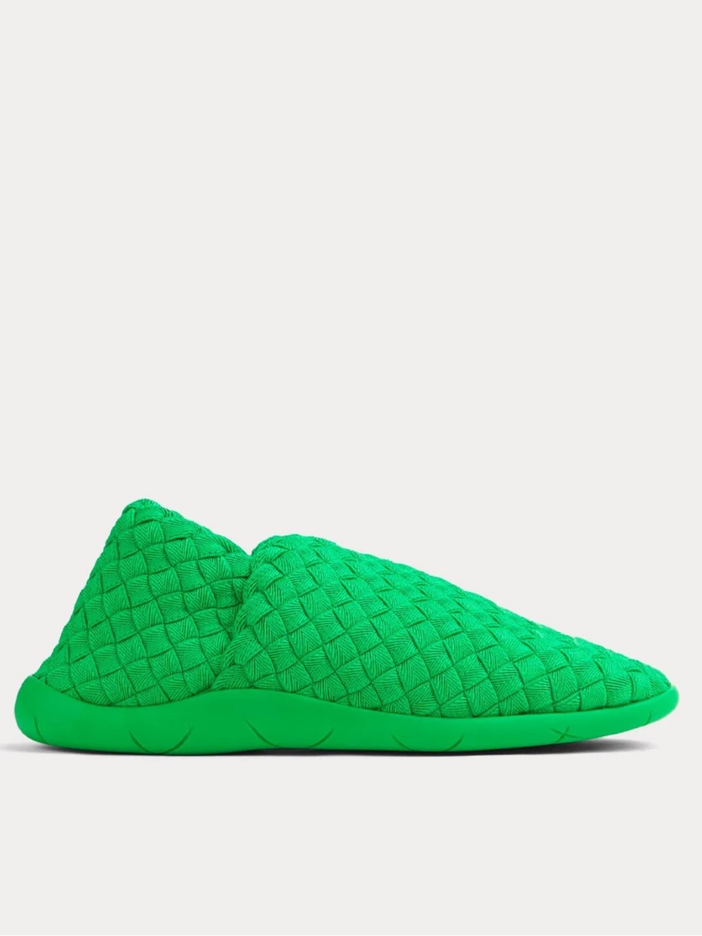Bottega Veneta Plat Grass Slip On Sneakers Size 36.5